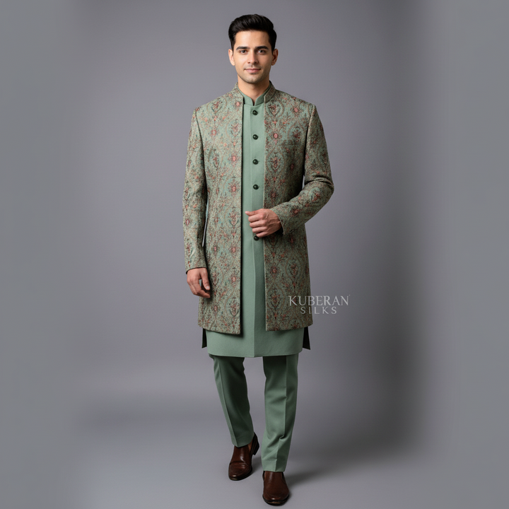 KUBERAN PISTA COLOR SHERWANI