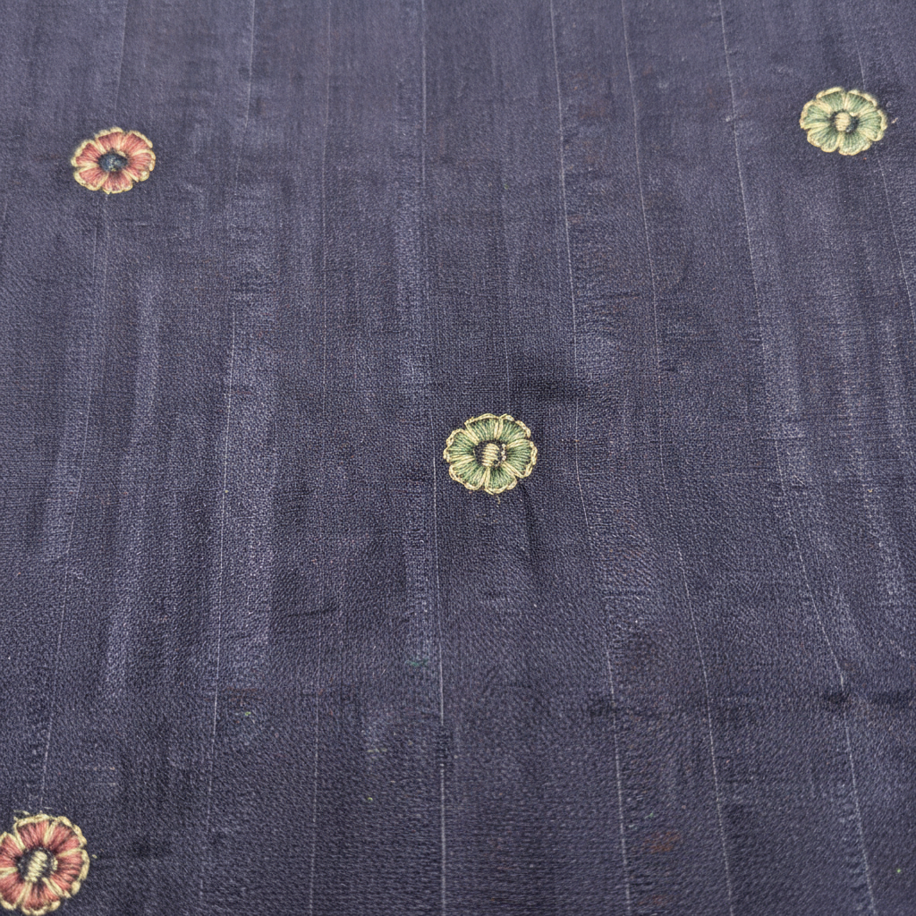 KUBERAN PURPLE SEMI TUSSAR SILK SAREE
