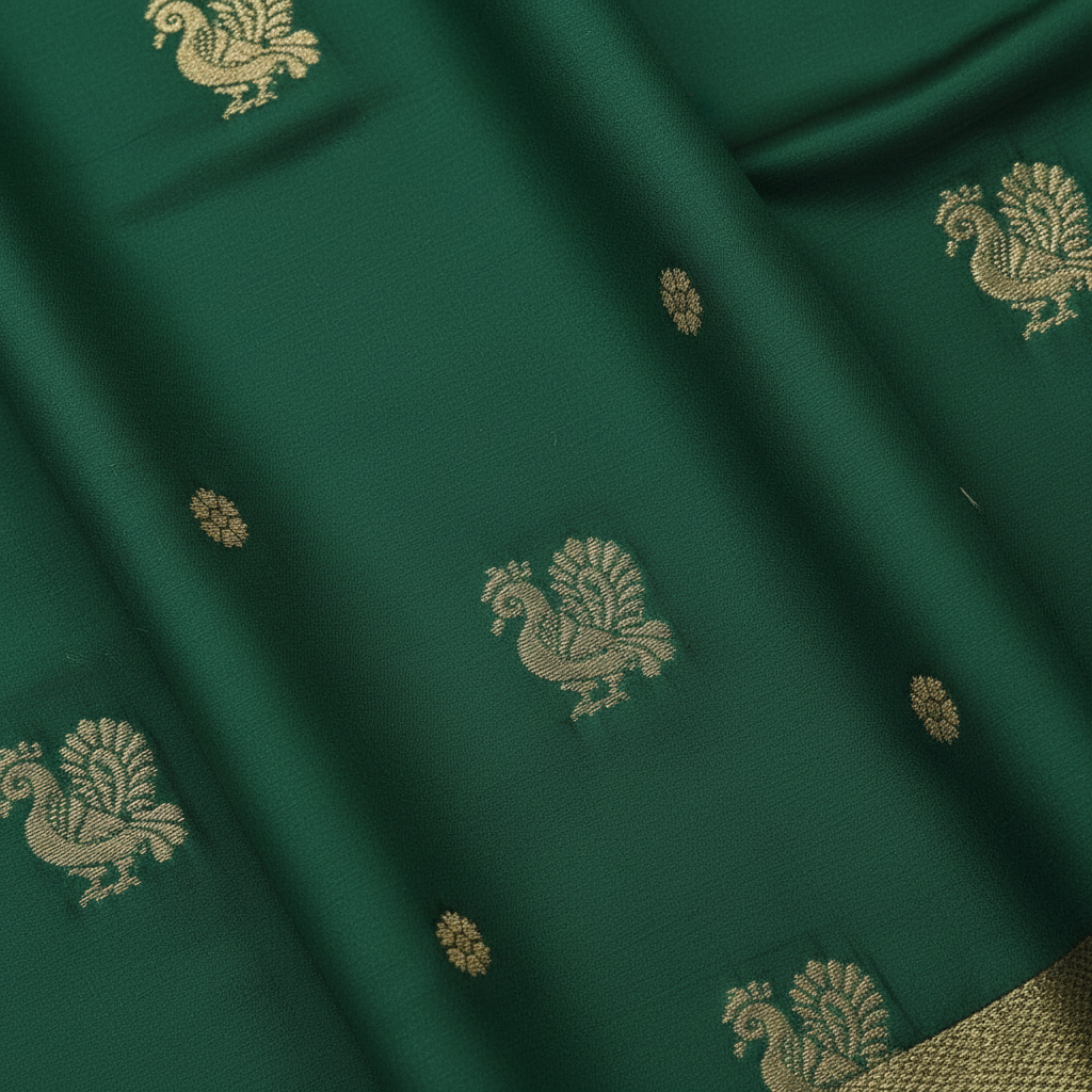 Saree Body Motif Close-up