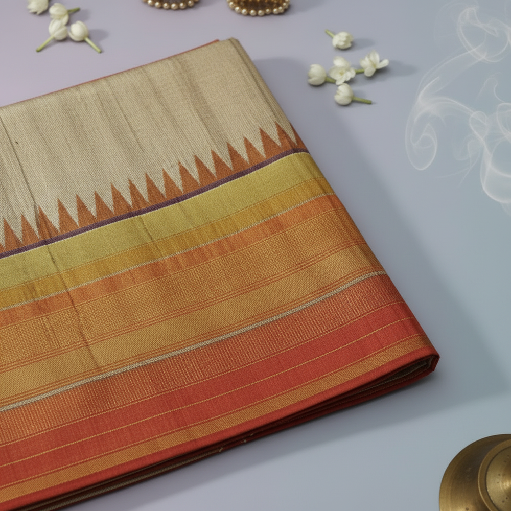 Saree Border Close-up