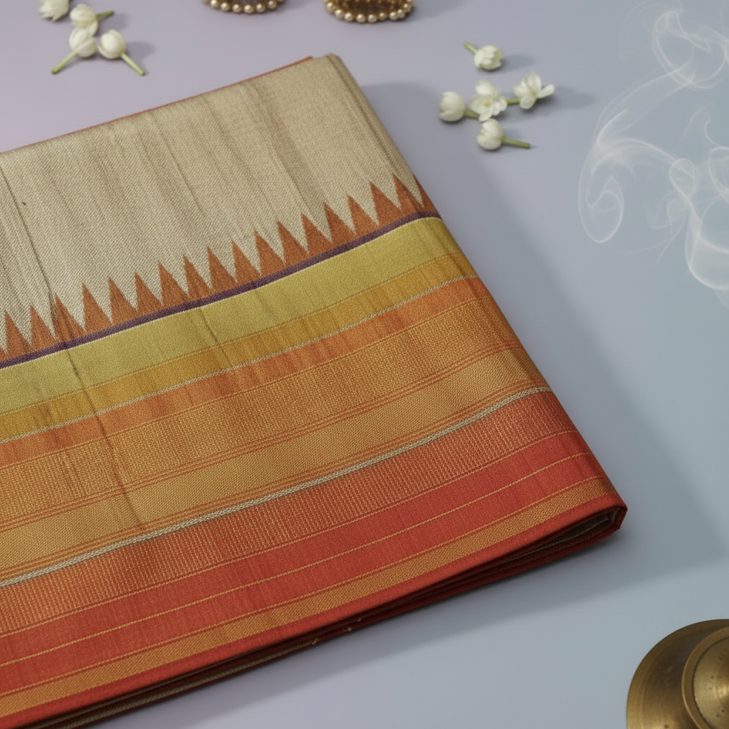 Saree Border Close-up