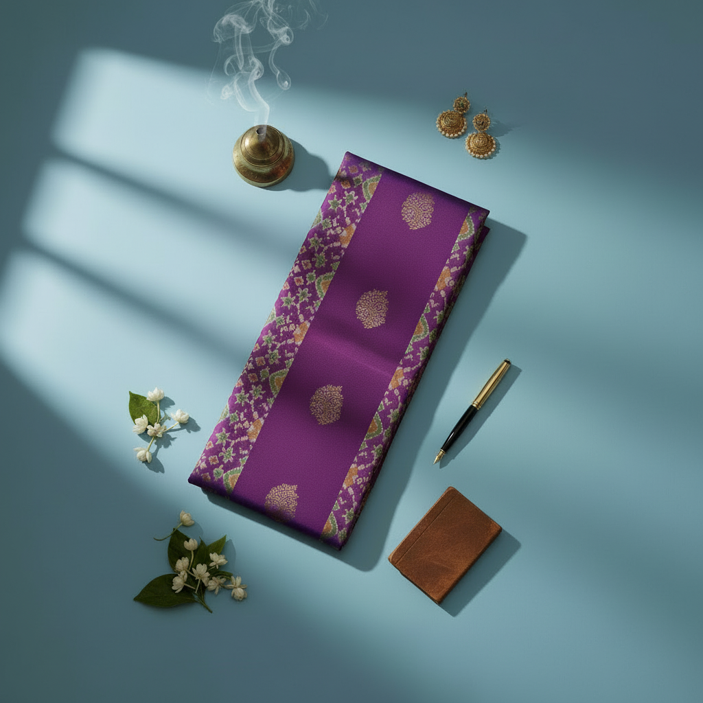 Saree Border Close-up