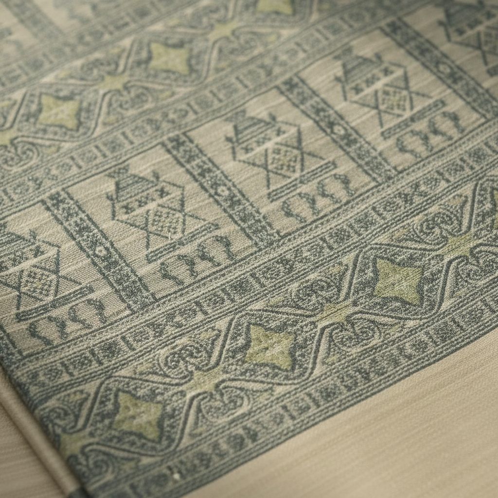 Saree Border Close-up