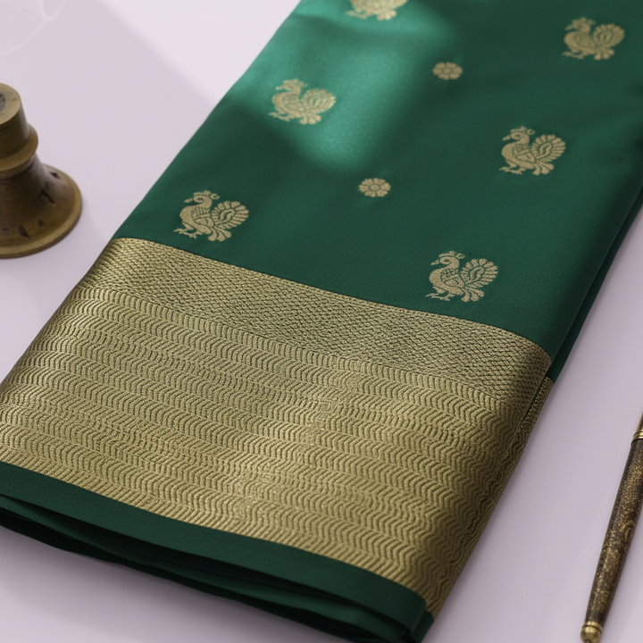 Saree Border Transition Close-up