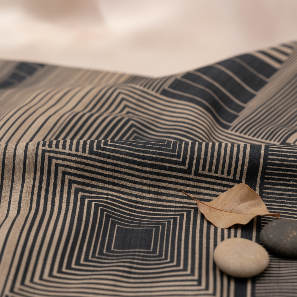 KUBERAN GREEN SEMI TUSSAR SILK SAREE