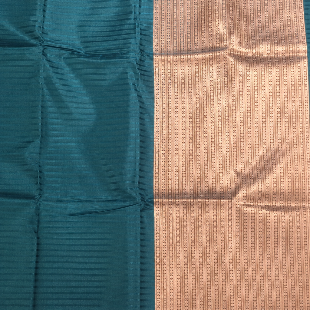 KUBERAN SEA BLUE PURE BANARASI SAREE