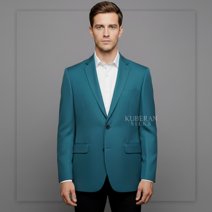 Teal blazer product image 2000x2000