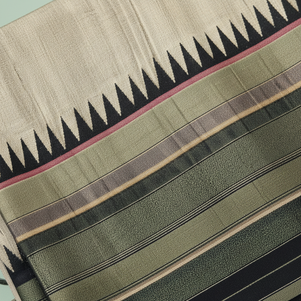 Temple Border Close-up