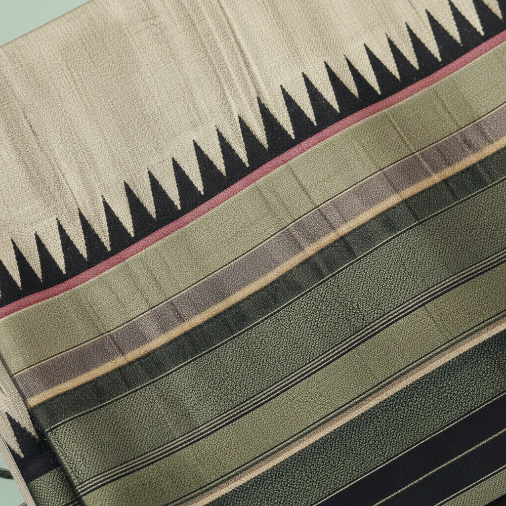 Temple Border Close-up