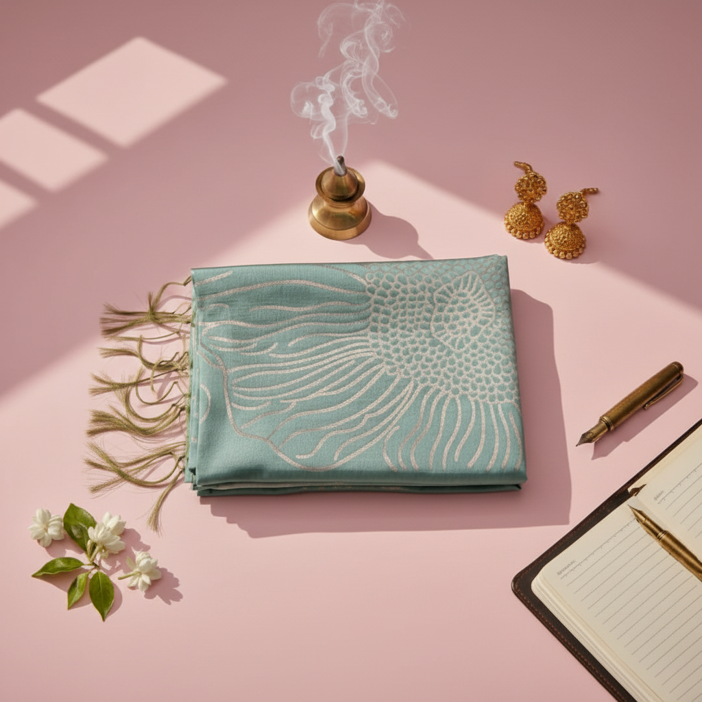 Turquoise Saree 2000x2000