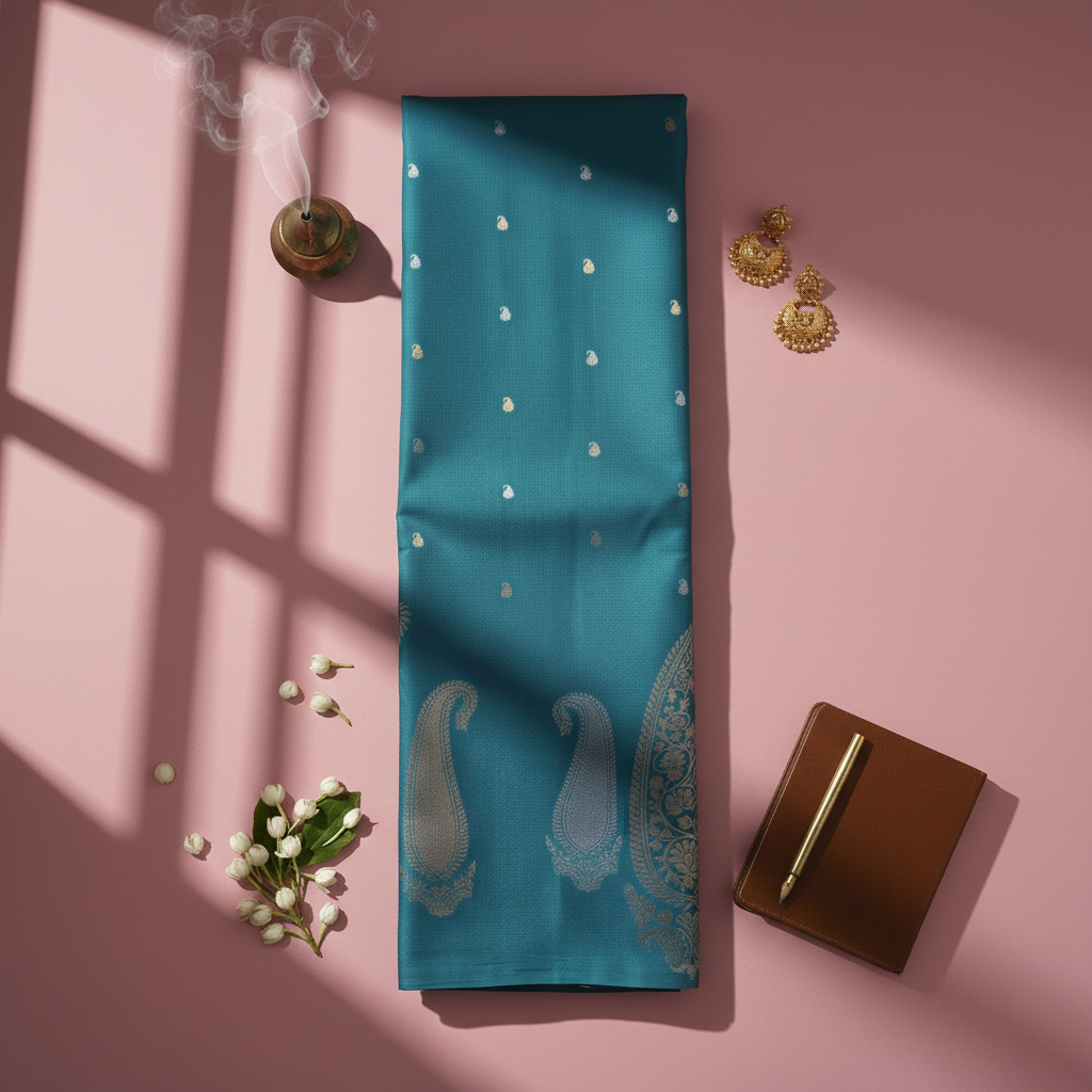 Turquoise Saree 2000x2000