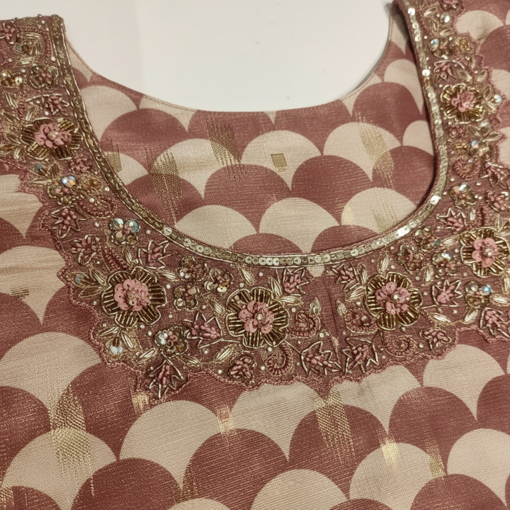 Kuberan Rose Gold Salwar Kameez