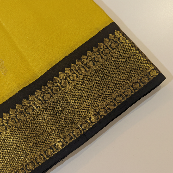 KUBERAN PARROT PURE KANCHIPURAM SILK SAREE