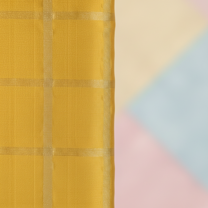 KUBERAN YELLOW POCHAMPALLY SILK SAREE
