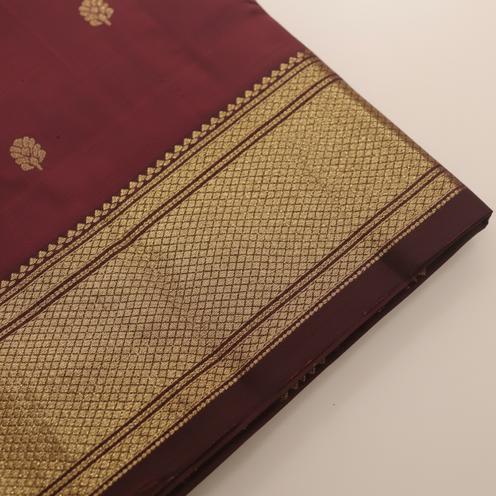 KUBERAN MAROON PAITHANI SILK SAREE