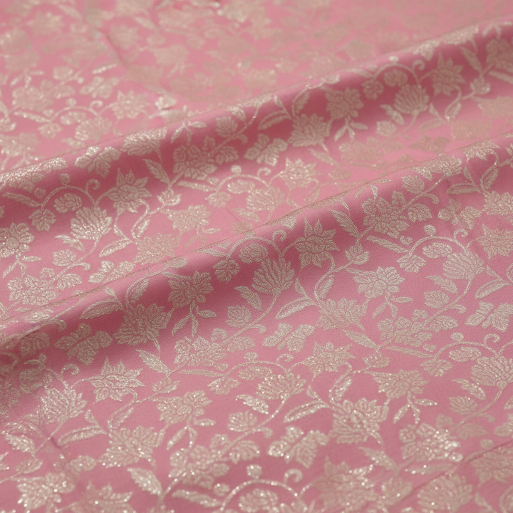 kuberan Pink Kanchipuram Silk Saree