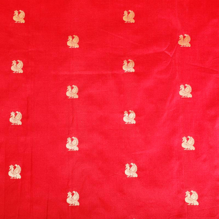 Kuberan Red Fabric