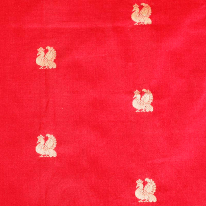 Kuberan Red Fabric
