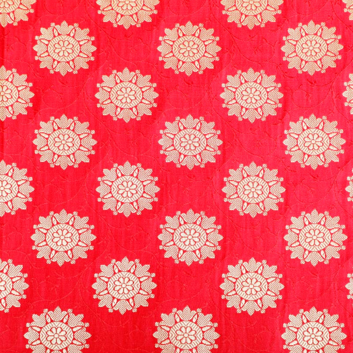 Kuberan Red Fabric