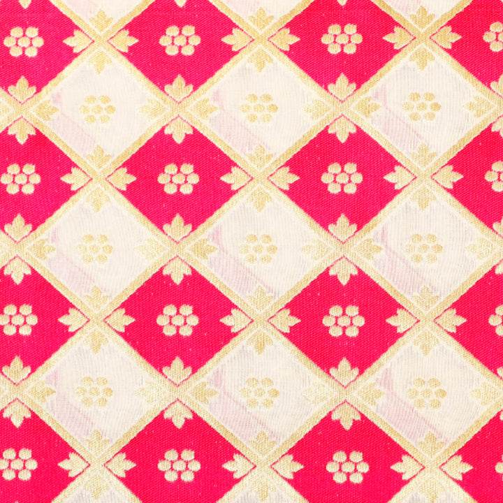 Kuberan white Designer Fabric