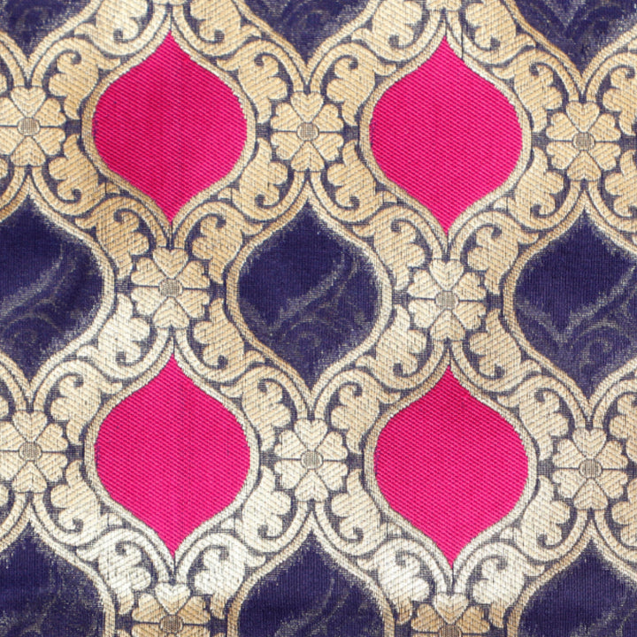 Kuberan Royal Blue Designer Fabric