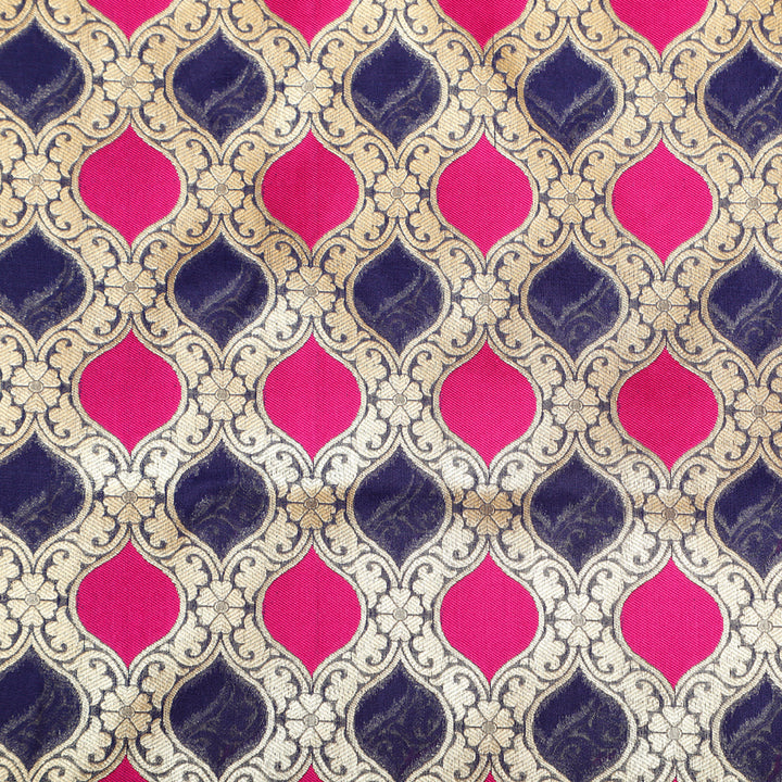 Kuberan Royal Blue Designer Fabric