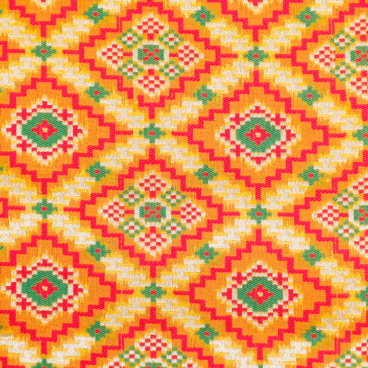 Kuberan yellow Designer Fabric