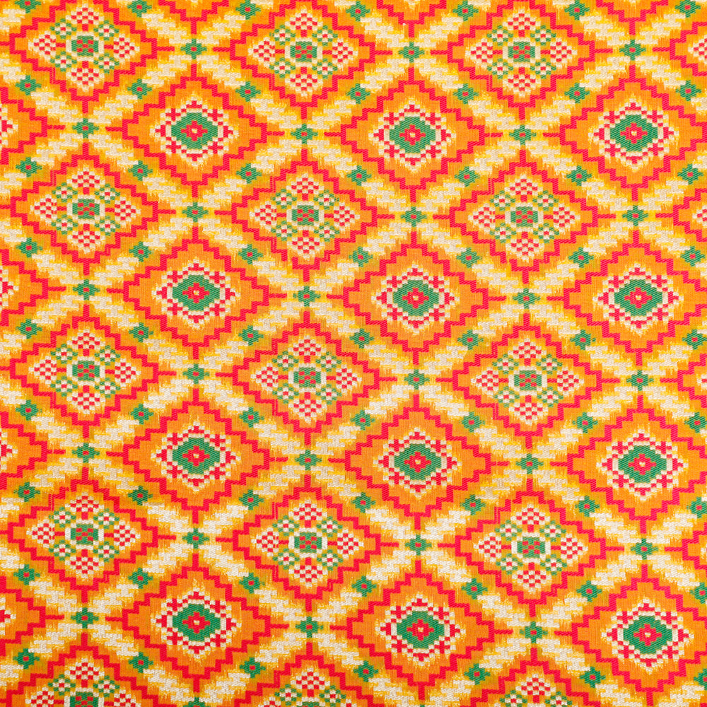 Kuberan yellow Designer Fabric