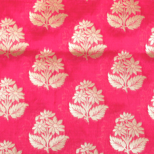 Kuberan Pink Designer Fabric