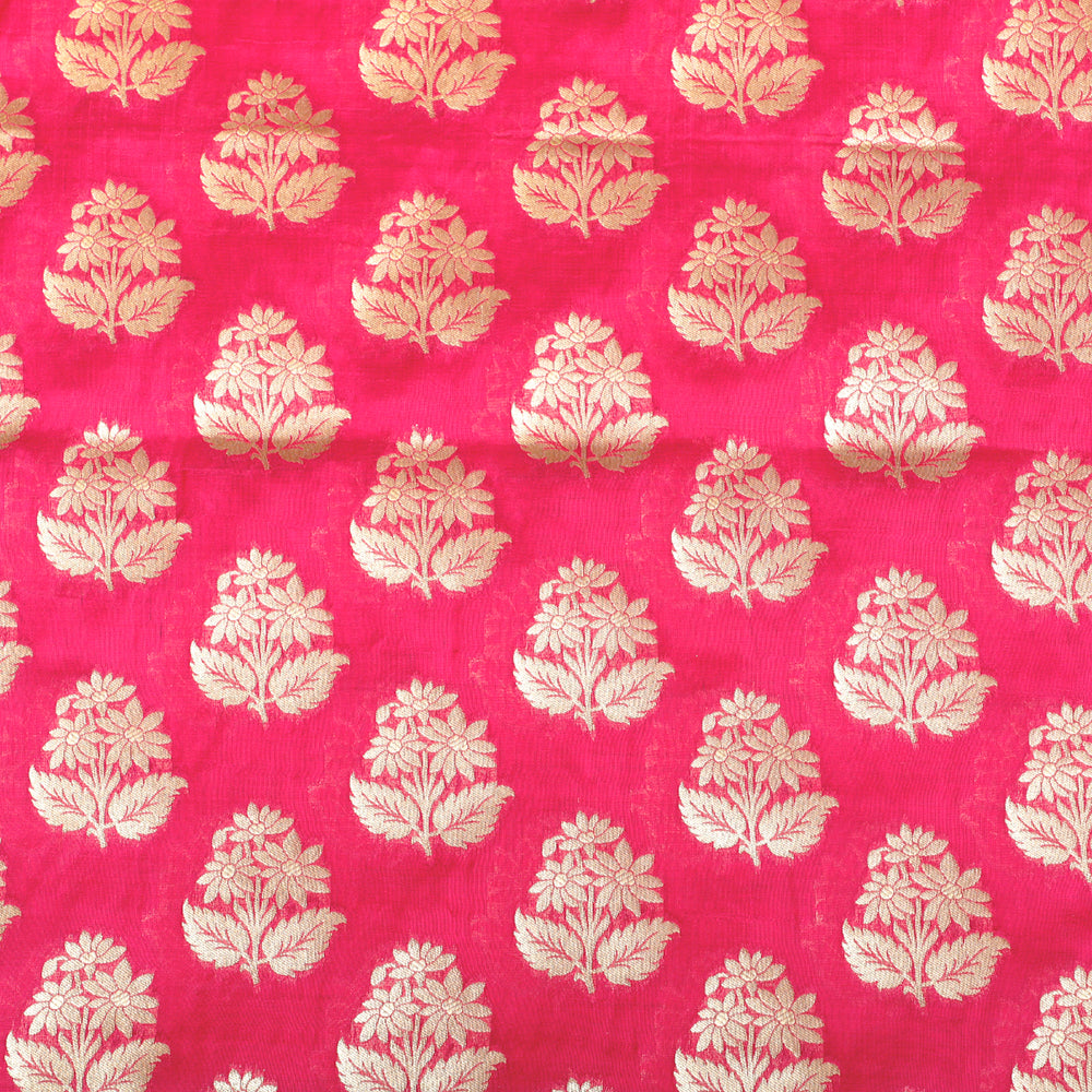 Kuberan Pink Designer Fabric