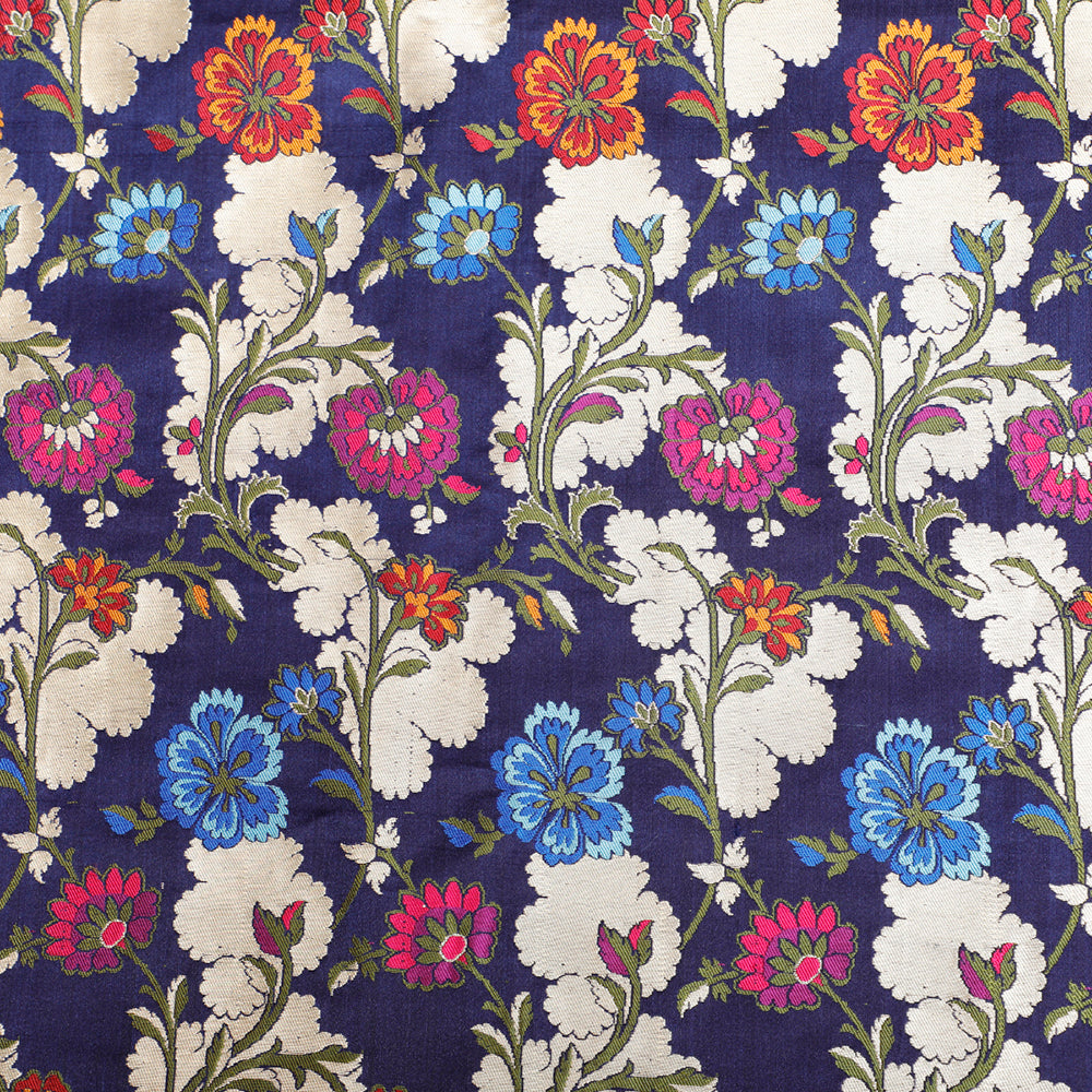 Kuberan Royal Blue Designer Fabric
