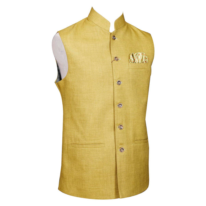 Kuberan sand Yellow Waistcoat