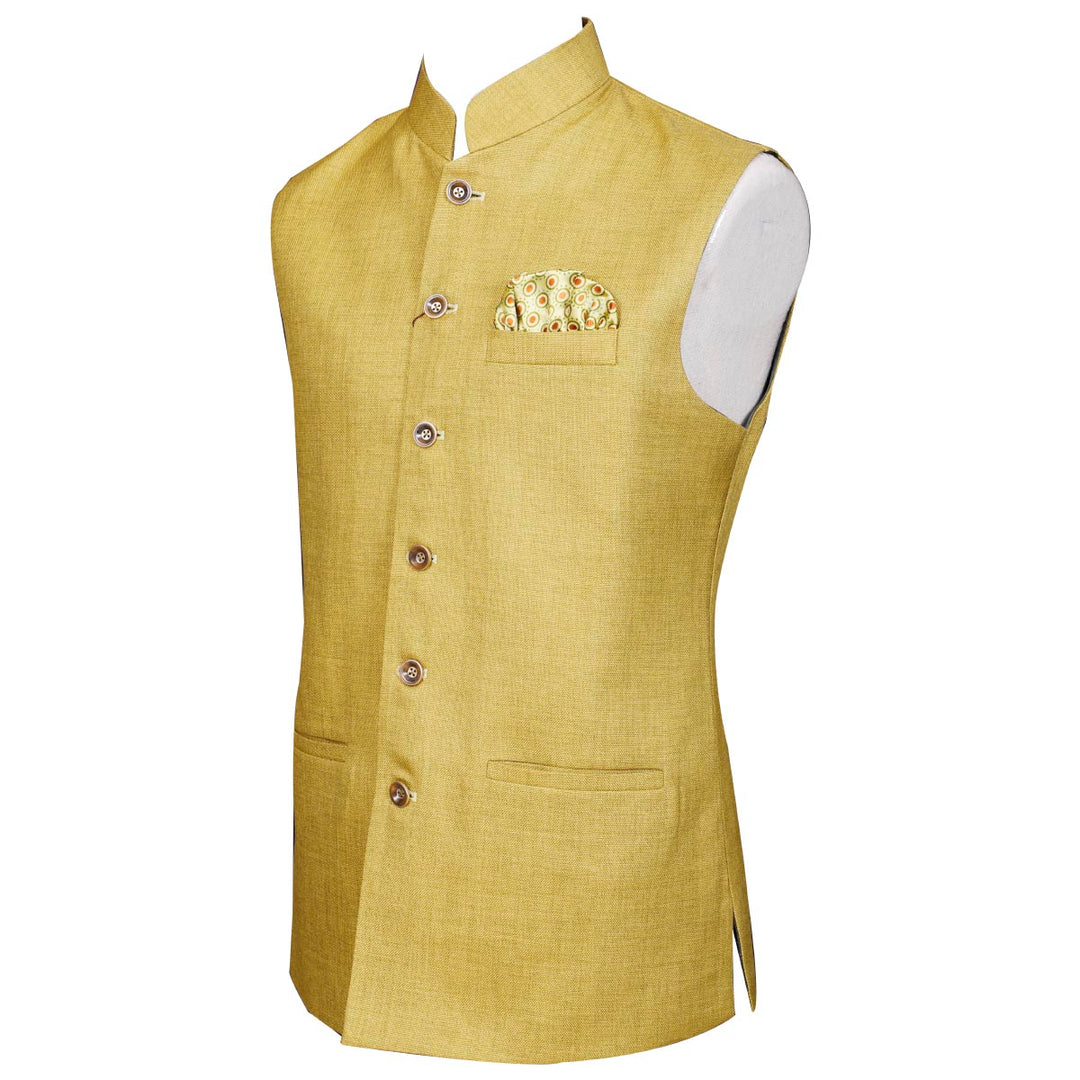Kuberan sand Yellow Waistcoat