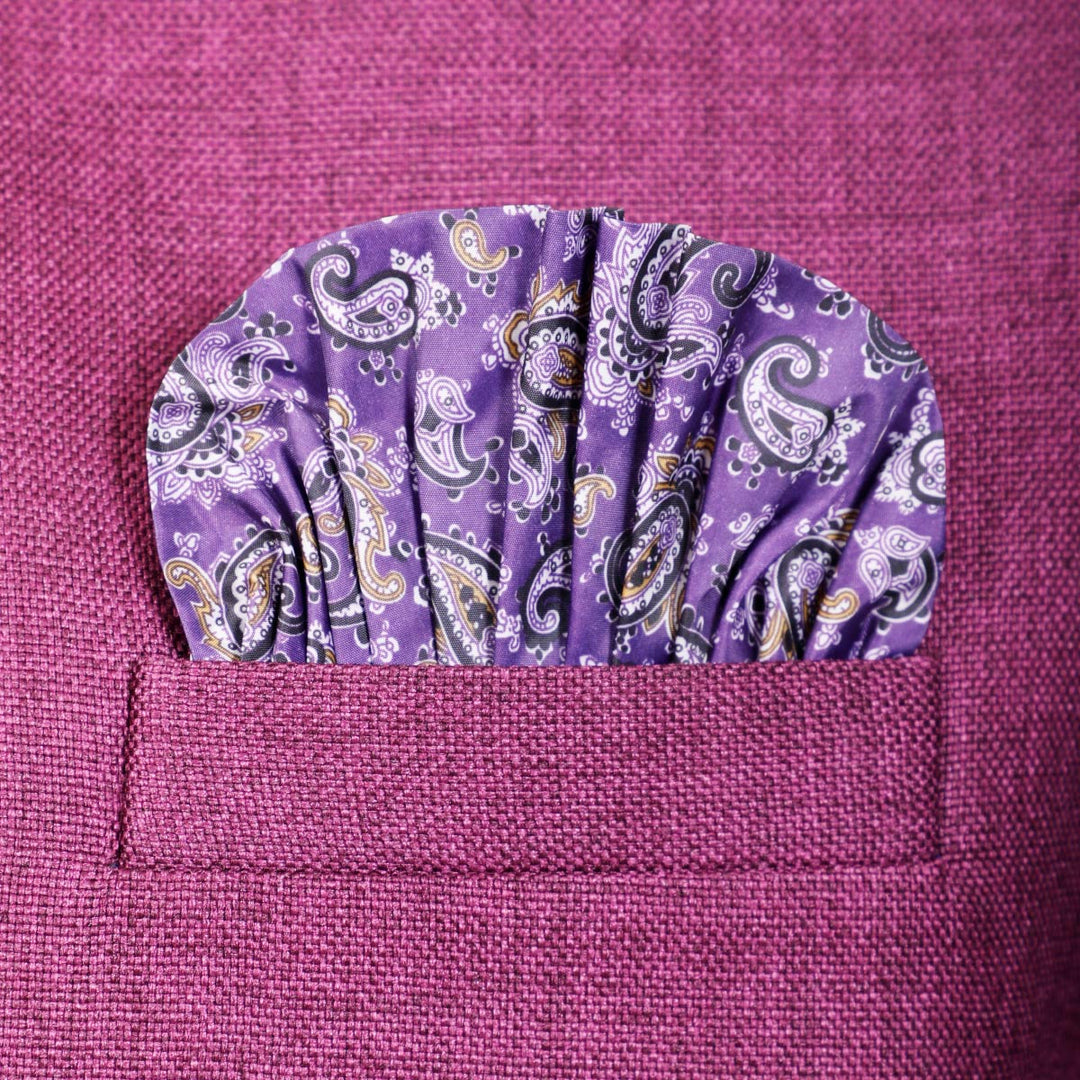 Kuberan Hot Pink Waistcoat