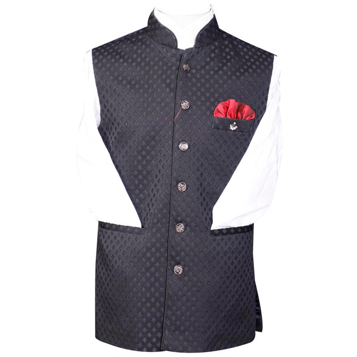 Kuberan Navy Blue Waistcoat