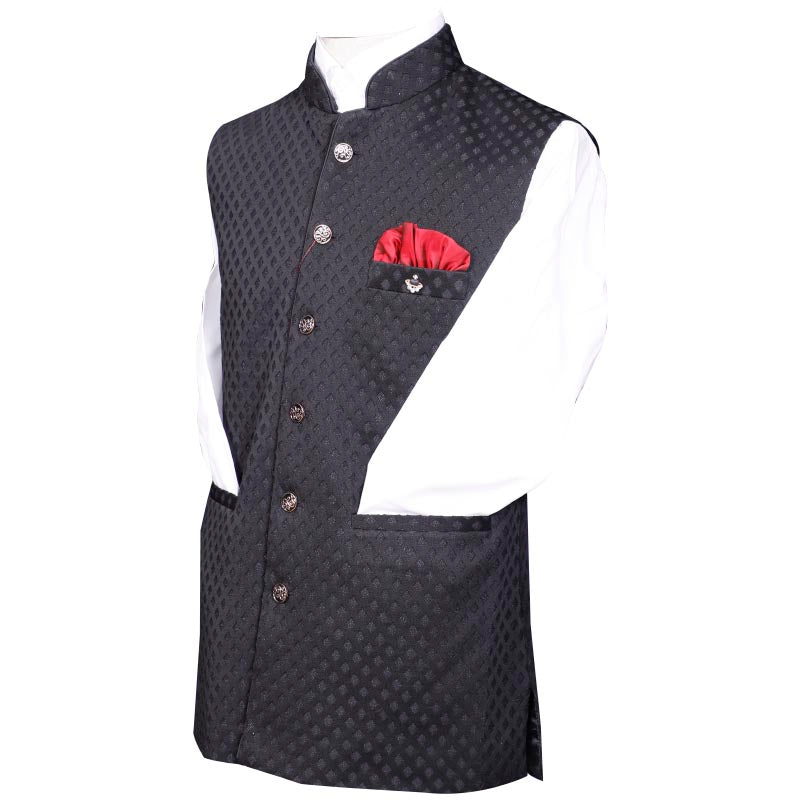Kuberan Navy Blue Waistcoat
