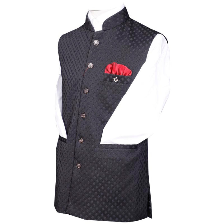 Kuberan Navy Blue Waistcoat