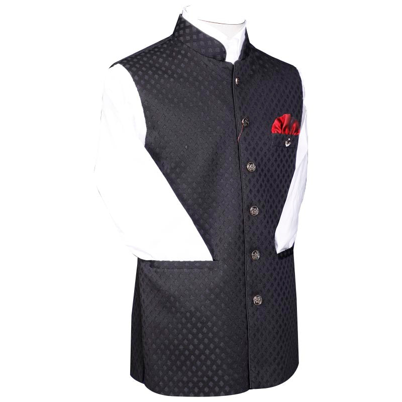 Kuberan Navy Blue Waistcoat