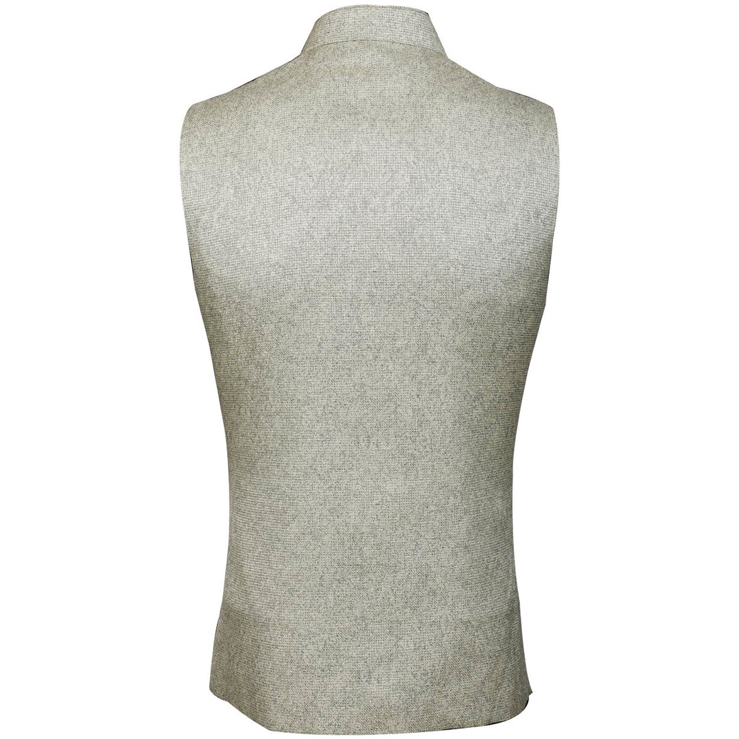 Kuberan Silver Grey Waistcoat