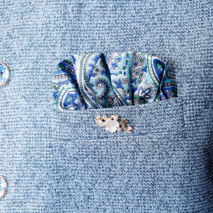 Kuberan Blue Waistcoat