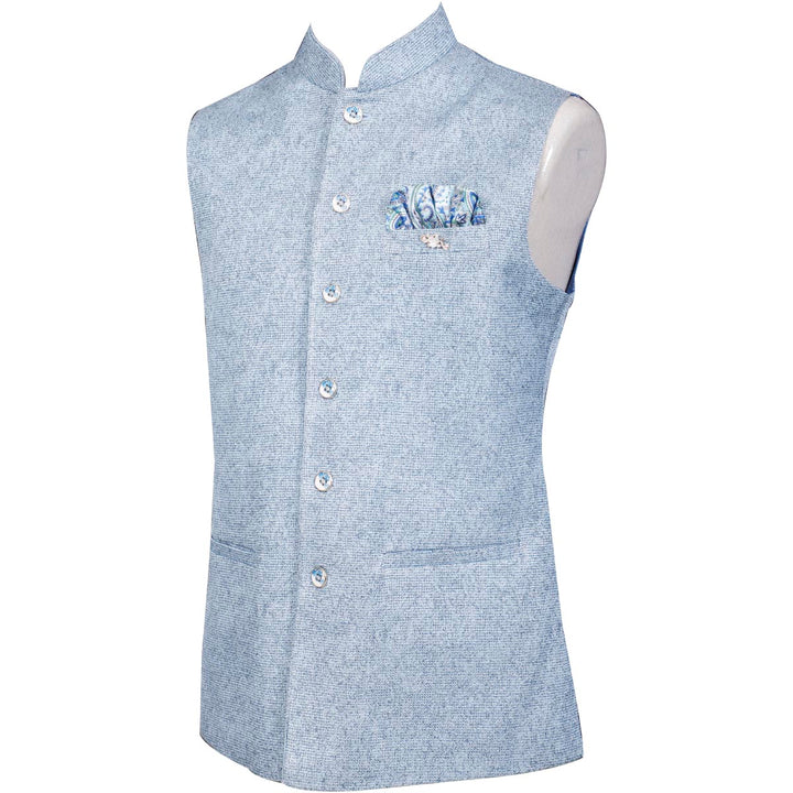 Kuberan Blue Waistcoat