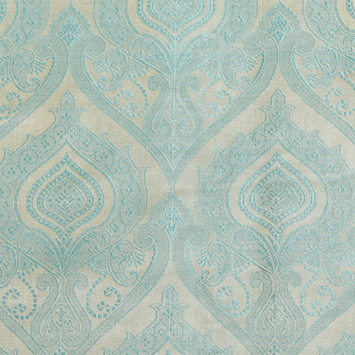 Kuberan Sky Blue Designer Fabric
