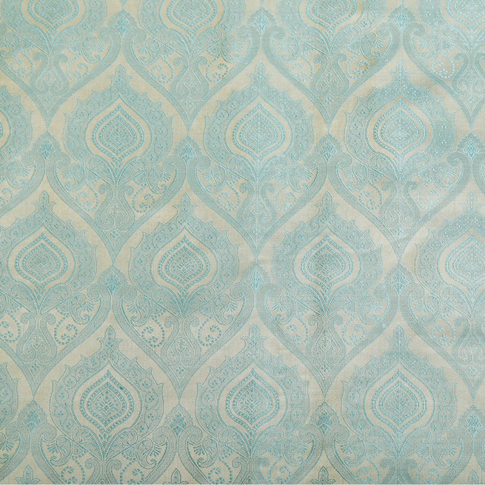 Kuberan Sky Blue Designer Fabric