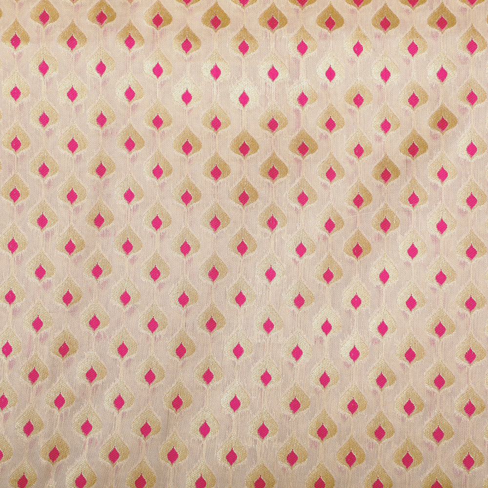 Kuberan White Designer Fabric