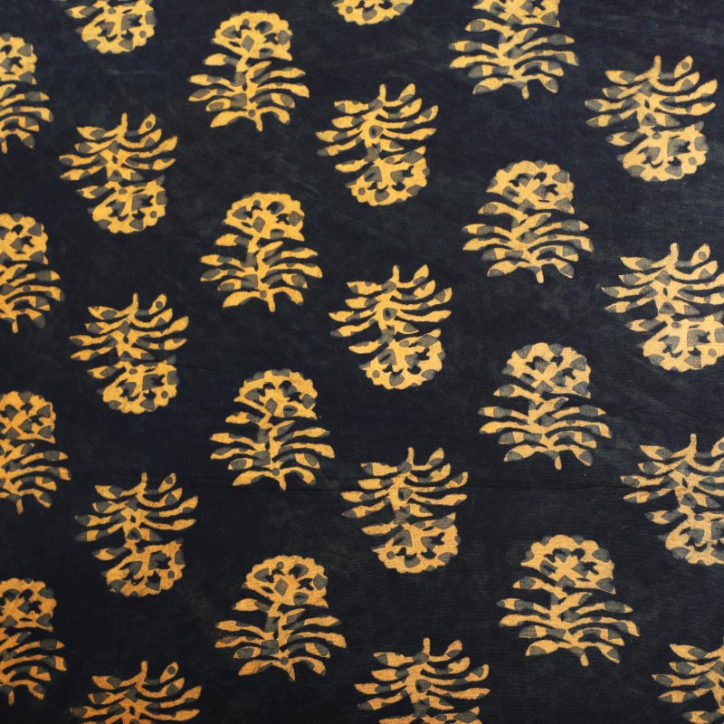 Kuberan Brown Fabric