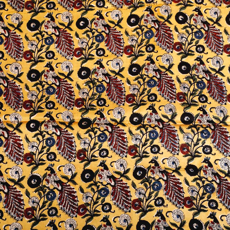 Kuberan Yellow Fabric
