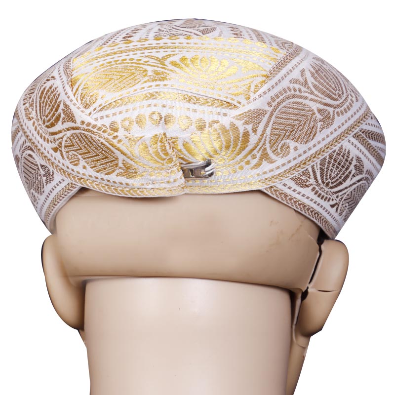 Kuberan White Golden Mysore Peta