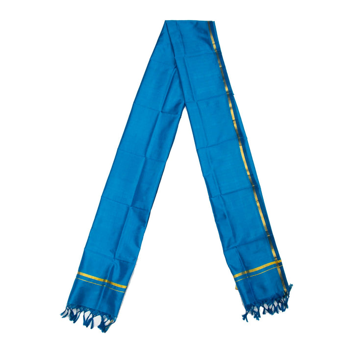 Kuberan Sea Blue Navagraha Stole