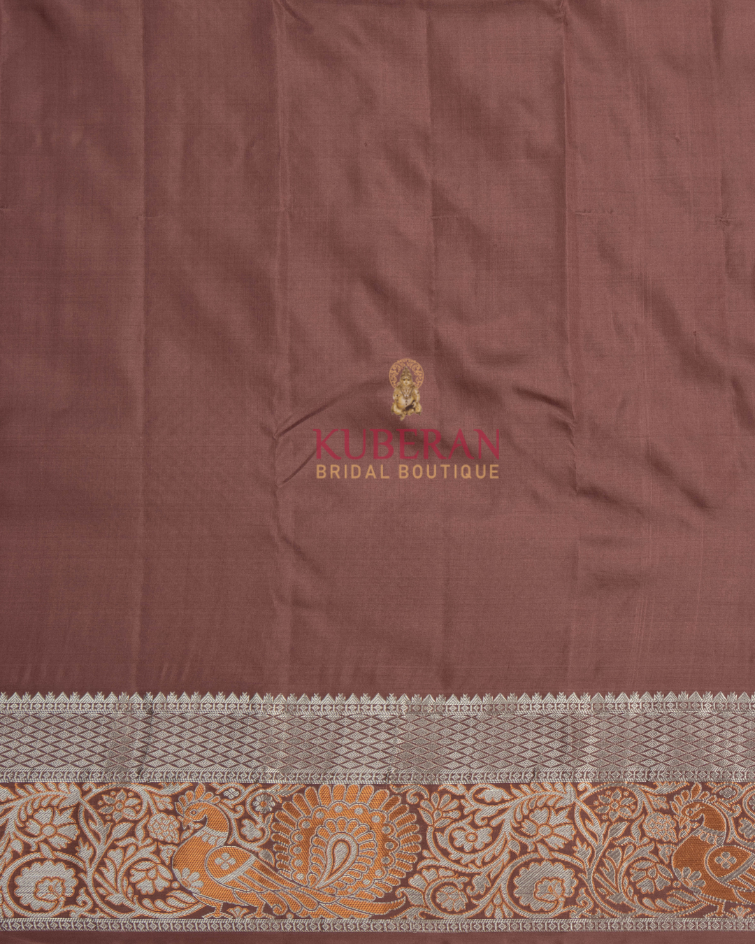 Kuberan Onion Pink Kanchivaram Silk Saree
