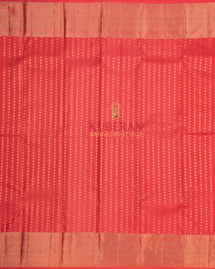 Kuberan Red Kanchivaram Silk Saree